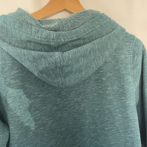 Tek Gear Teal DryTek Hooded Long Sleeve Tunic Sweatshirt M women's athletic - Picture 6 of 7